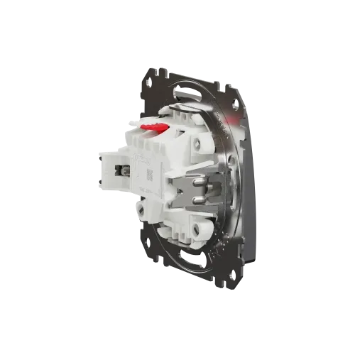 Одноклавишный выключатель, матовый алюминий, Sedna Design Schneider Electric SDD170101U