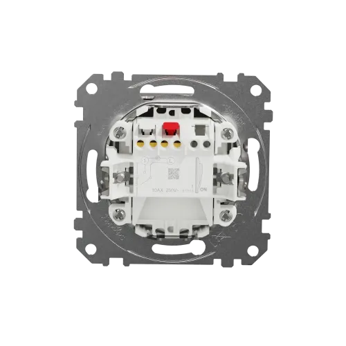 Одноклавишный выключатель, матовый алюминий, Sedna Design Schneider Electric SDD170101U