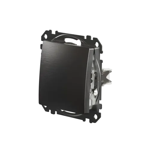 Одноклавишный выключатель, матовый алюминий, Sedna Design Schneider Electric SDD170101U