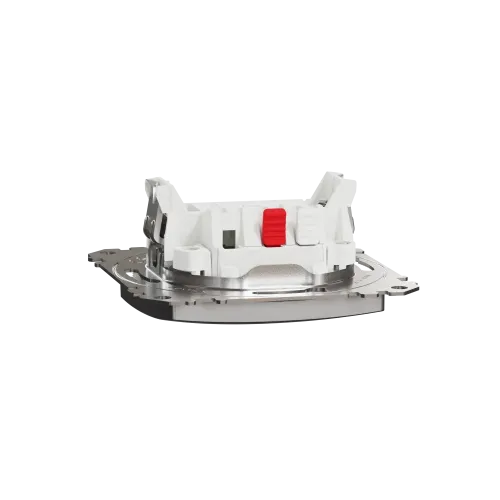 Одноклавишный выключатель, матовый алюминий, Sedna Design Schneider Electric SDD170101U