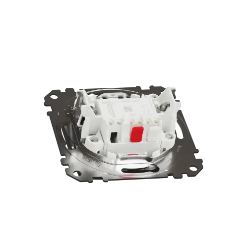 Одноклавишный выключатель, матовый алюминий, Sedna Design Schneider Electric SDD170101U