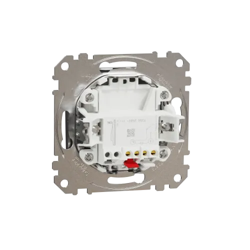 Одноклавишный выключатель, матовый алюминий, Sedna Design Schneider Electric SDD170101U