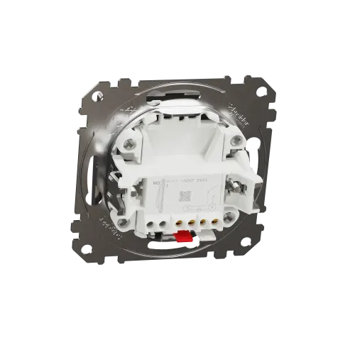 Одноклавишный выключатель, матовый алюминий, Sedna Design Schneider Electric SDD170101U