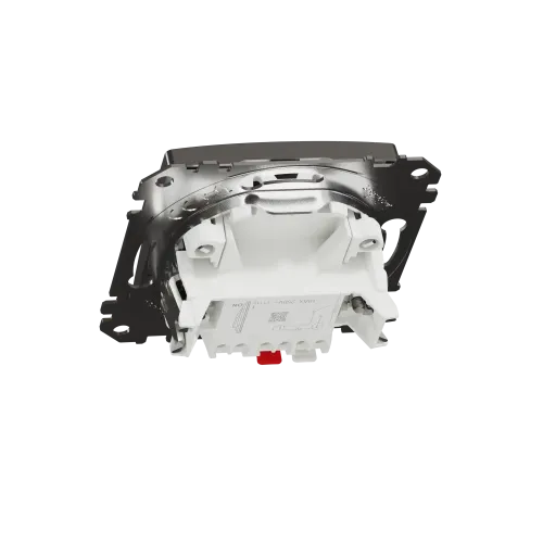 Одноклавишный выключатель, матовый алюминий, Sedna Design Schneider Electric SDD170101U