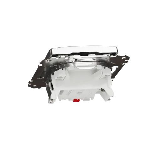 Одноклавишный выключатель, матовый алюминий, Sedna Design Schneider Electric SDD170101U