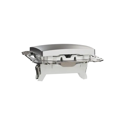 Одноклавишный выключатель, матовый алюминий, Sedna Design Schneider Electric SDD170101U
