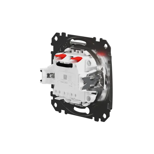 Выключатель для жалюзи, матовый алюминий, Sedna Design SDD170104