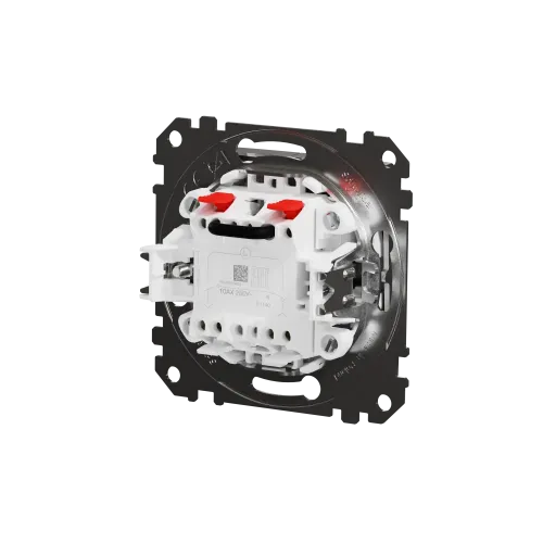 Выключатель для жалюзи, матовый алюминий, Sedna Design SDD170104
