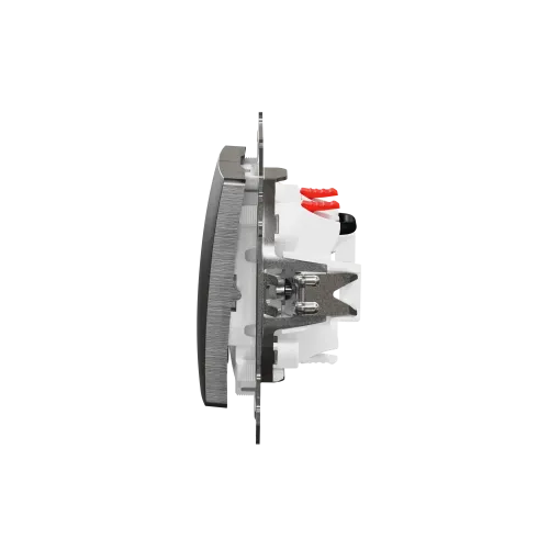 Выключатель для жалюзи, матовый алюминий, Sedna Design SDD170104