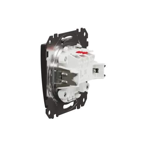 Двухклавишный выключатель, матовый алюминий, Sedna Design Schneider Electric SDD170105U
