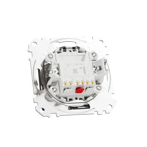 Двухклавишный выключатель, матовый алюминий, Sedna Design Schneider Electric SDD170105U