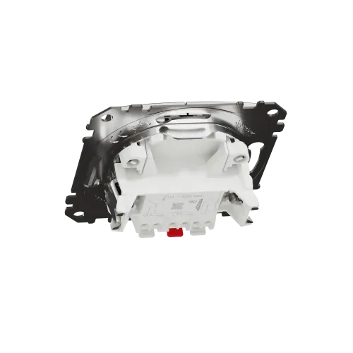 Двухклавишный выключатель, матовый алюминий, Sedna Design Schneider Electric SDD170105U