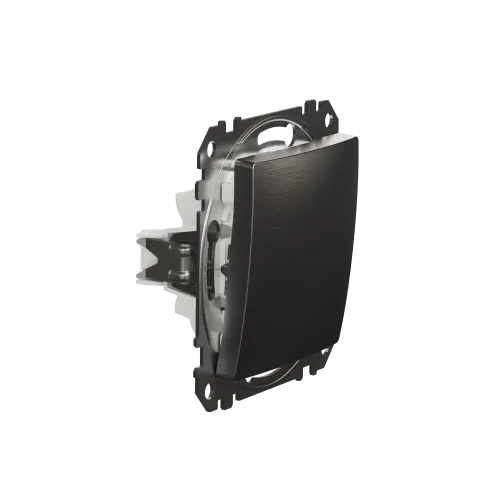Проходной выключатель, матовый алюминий, Sedna Design Schneider Electric SDD170106U