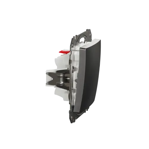 Проходной выключатель, матовый алюминий, Sedna Design Schneider Electric SDD170106U