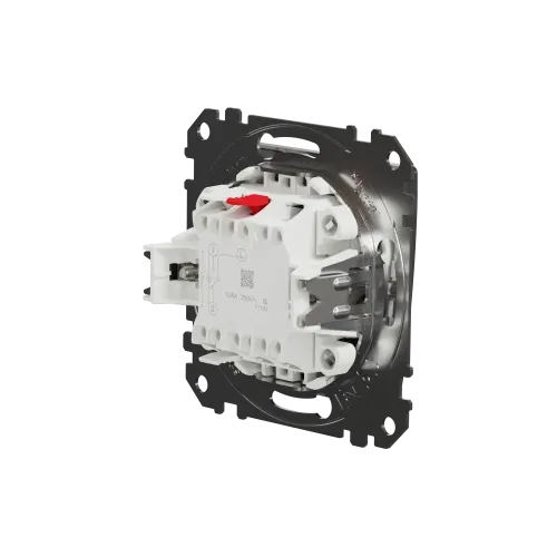 Проходной выключатель, матовый алюминий, Sedna Design Schneider Electric SDD170106U