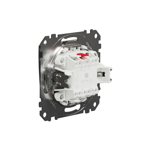 Проходной выключатель, матовый алюминий, Sedna Design Schneider Electric SDD170106U