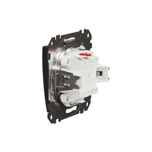 Проходной выключатель, матовый алюминий, Sedna Design Schneider Electric SDD170106U