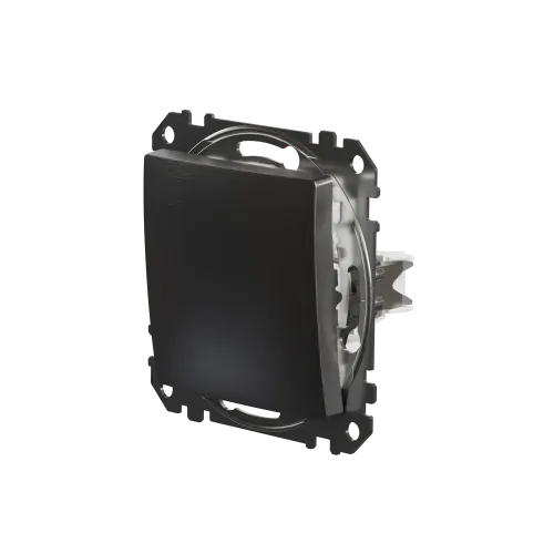 Проходной выключатель, матовый алюминий, Sedna Design Schneider Electric SDD170106U