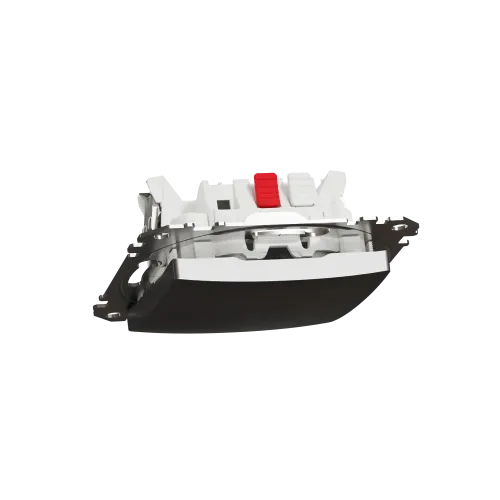 Проходной выключатель, матовый алюминий, Sedna Design Schneider Electric SDD170106U