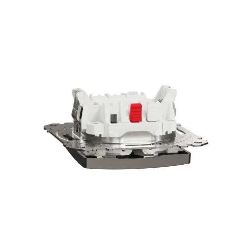 Проходной выключатель, матовый алюминий, Sedna Design Schneider Electric SDD170106U