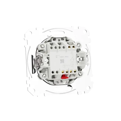 Проходной выключатель, матовый алюминий, Sedna Design Schneider Electric SDD170106U
