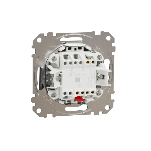 Проходной выключатель, матовый алюминий, Sedna Design Schneider Electric SDD170106U