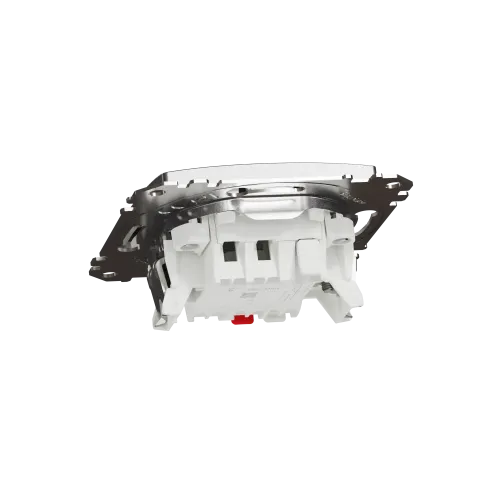 Проходной выключатель, матовый алюминий, Sedna Design Schneider Electric SDD170106U