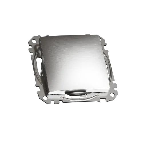 Проходной выключатель, матовый алюминий, Sedna Design Schneider Electric SDD170106U