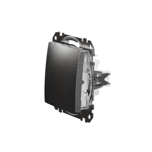 Выключатель перекрестный, матовый алюминий, Sedna Design SDD170107
