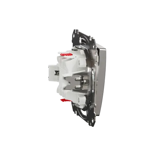 Перекрестный выключатель, матовый алюминий, Sedna Design Schneider Electric SDD170107U