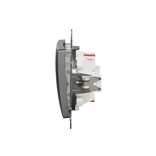 Перекрестный выключатель, матовый алюминий, Sedna Design Schneider Electric SDD170107U