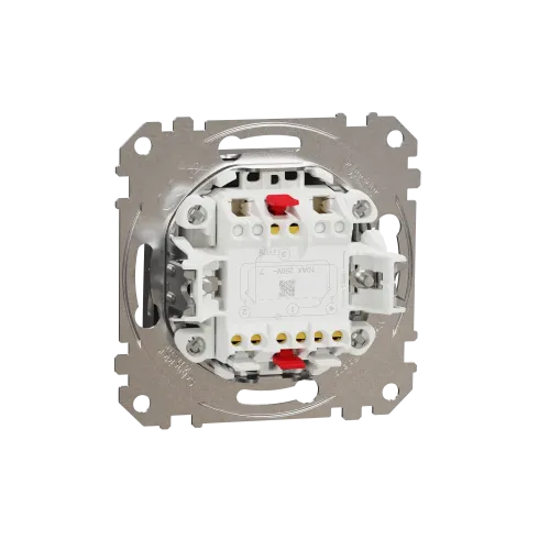 Перекрестный выключатель, матовый алюминий, Sedna Design Schneider Electric SDD170107U