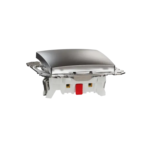 Перекрестный выключатель, матовый алюминий, Sedna Design Schneider Electric SDD170107U