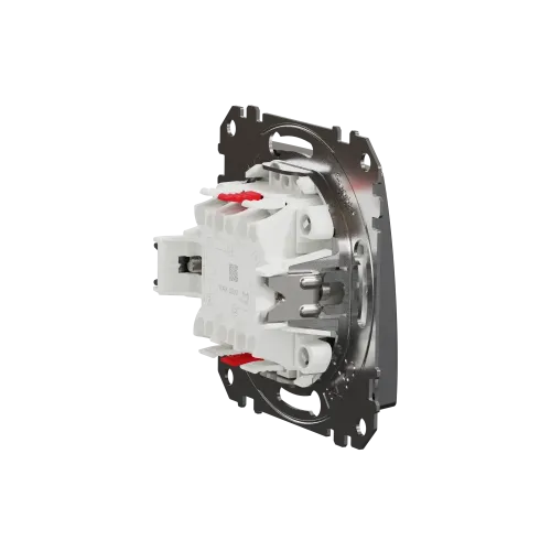 Проходной выключатель 2кл., матовый алюминий, Sedna Design Schneider Electric SDD170108U