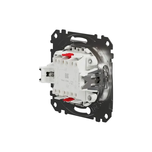 Проходной выключатель 2кл., матовый алюминий, Sedna Design Schneider Electric SDD170108U