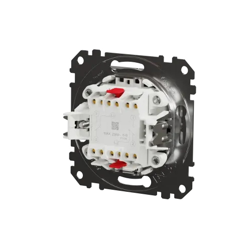 Проходной выключатель 2кл., матовый алюминий, Sedna Design Schneider Electric SDD170108U