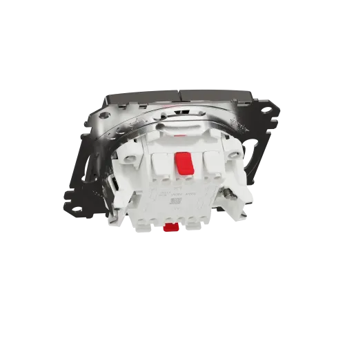 Проходной выключатель 2кл., матовый алюминий, Sedna Design Schneider Electric SDD170108U