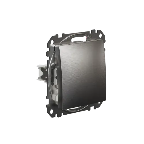 Кнопочный выключатель, матовый алюминий, Sedna Design Schneider Electric SDD170111U