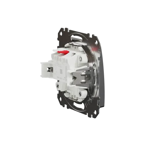 Кнопочный выключатель, матовый алюминий, Sedna Design Schneider Electric SDD170111U