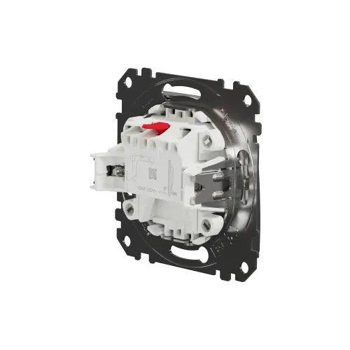 Кнопочный выключатель, матовый алюминий, Sedna Design Schneider Electric SDD170111U