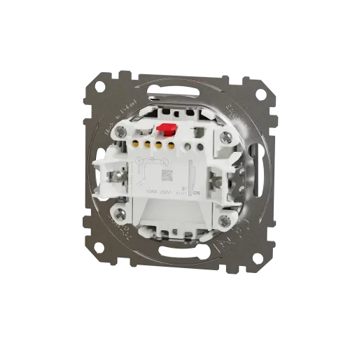 Кнопочный выключатель, матовый алюминий, Sedna Design Schneider Electric SDD170111U