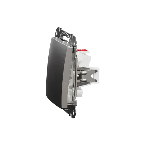 Кнопочный выключатель, матовый алюминий, Sedna Design Schneider Electric SDD170111U