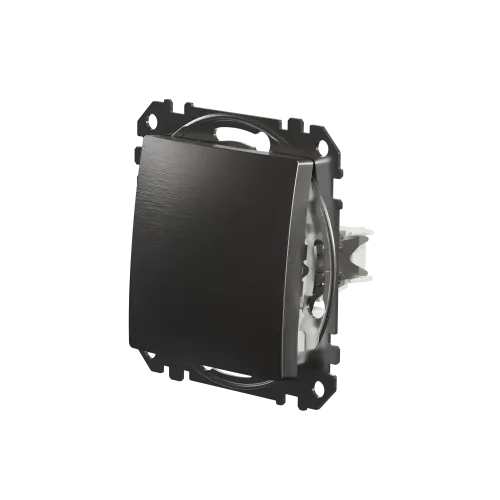 Кнопочный выключатель, матовый алюминий, Sedna Design Schneider Electric SDD170111U