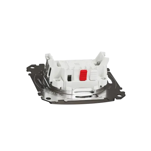 Кнопочный выключатель, матовый алюминий, Sedna Design Schneider Electric SDD170111U