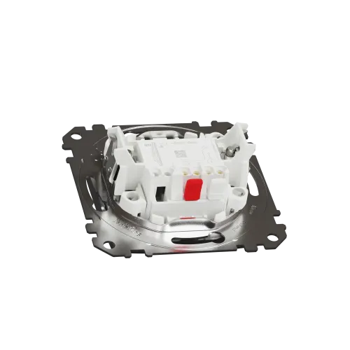 Кнопочный выключатель, матовый алюминий, Sedna Design Schneider Electric SDD170111U