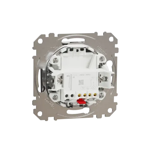 Кнопочный выключатель, матовый алюминий, Sedna Design Schneider Electric SDD170111U