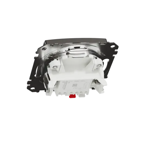 Кнопочный выключатель, матовый алюминий, Sedna Design Schneider Electric SDD170111U