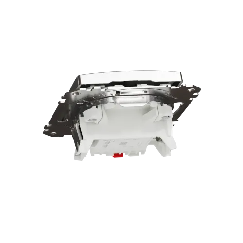 Кнопочный выключатель, матовый алюминий, Sedna Design Schneider Electric SDD170111U