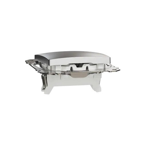 Кнопочный выключатель, матовый алюминий, Sedna Design Schneider Electric SDD170111U