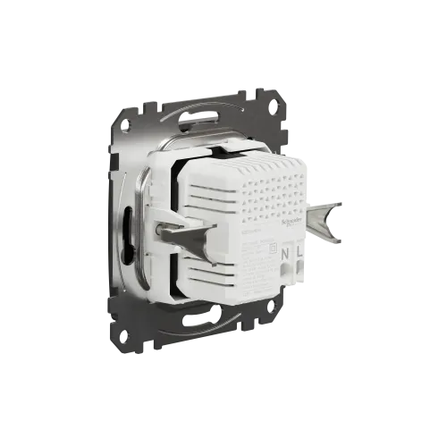 USB розетка A+C, матовый алюминий, Sedna Design Schneider Electric SDD170405U